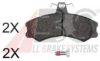 A.B.S. 37780 OE Brake Pad Set, disc brake